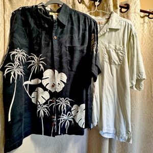 Tommy Bahama Men’s Shirts M lot of 2